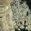 Китайская художница составила 12-метровую картину из шелухи семечек Китайская художница составила 12-метровую картину из шелухи семечек